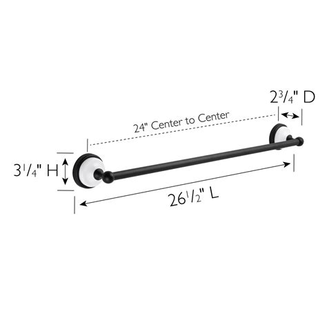 Towel Bar Widths at Ilene Haase blog