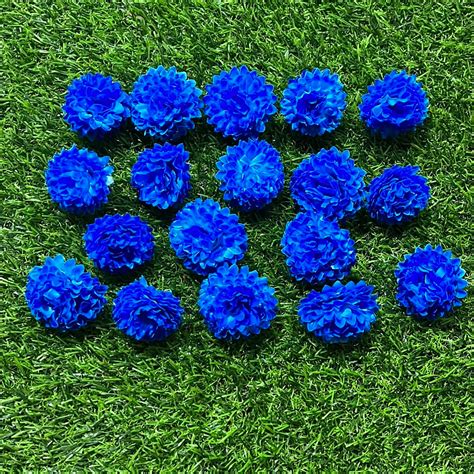 Blue design flower 10 piece – KnowHowArtCraft