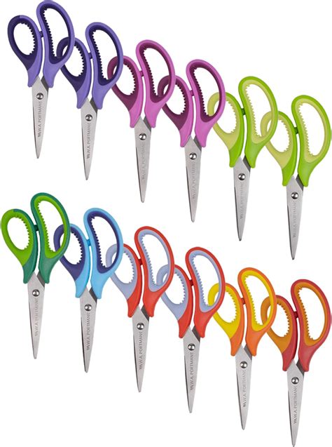 Amazon.com: 6PCS Children’s Blunt Tip Training Scissors |Toddler Safety ...