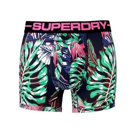 Buy Superdry Men's Cotton Boxers (5054126945894_M31LY004_Medium_Eclps ...