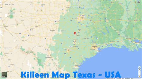 Killeen, Texas Map