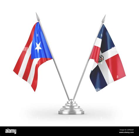 Dominican republic puerto rico flag hi-res stock photography and images ...