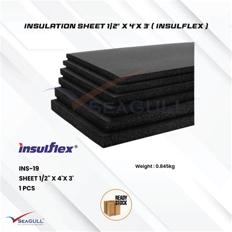 INSULATION SHEET 1/2" X 4" X 3" (INSULFLEX) | Aircon Specialist ...