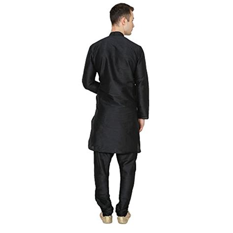 Buy Royal Kurta Men's Cotton Silk Plain Solid Long Only Kurta (38 ...