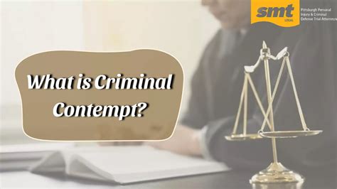 What is Criminal Contempt? | PDF