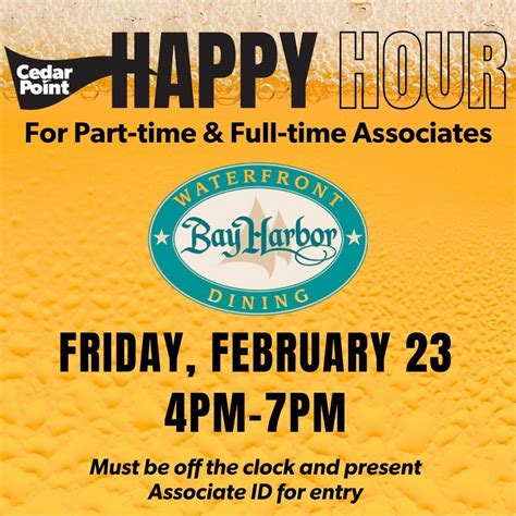 Associate Happy Hour, Bay Harbor, Sandusky, 23 February 2024 | AllEvents