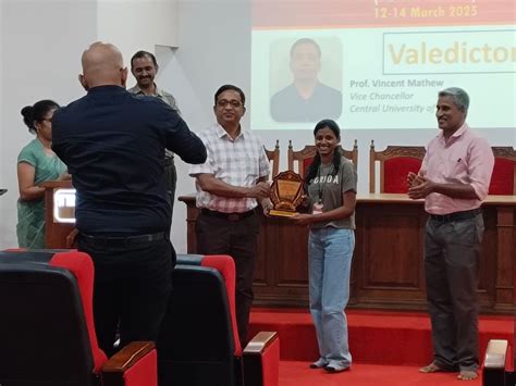 Ms. Debajani Rout, a PhD student under the supervisor of Prof. Santosh ...