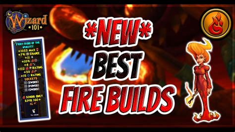 Wizard101: *NEW* Best Prime Fire Builds! (Level 160) - YouTube