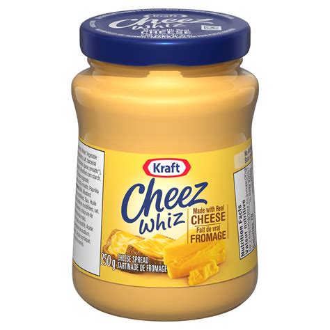 Cheese Spread | Kraft Cheez Whiz | Products - Heinz® Canada