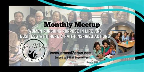 Graced2Grow Circle Monthly Meetup, Mogul Life Business Center, St ...