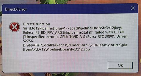 Image result for DirectX RuntimeError