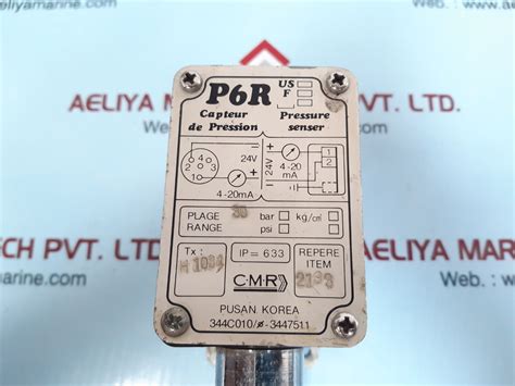 Cmr P6R Pressure Sensor 24 V 4..20 Ma – Aeliya Marine Tech