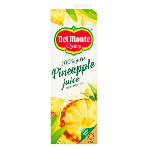 Del Monte Pineapple Juice 1 Litre | Fruit Juice | Iceland Foods