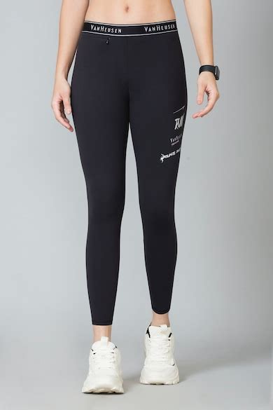 Buy Women Navy Printed & Solids Proactive Online - 692590 | Van Heusen