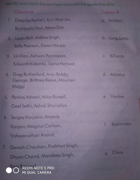 please match the following: - Brainly.in