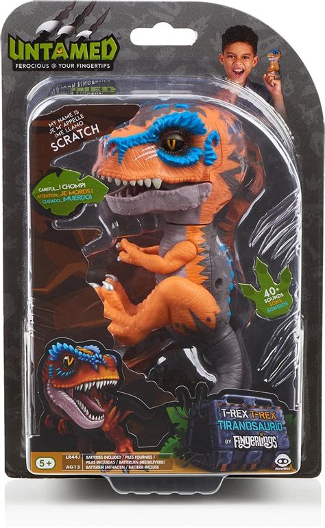 WowWee Untamed T-Rex by Fingerlings – Scratch (Orange) - India | Ubuy