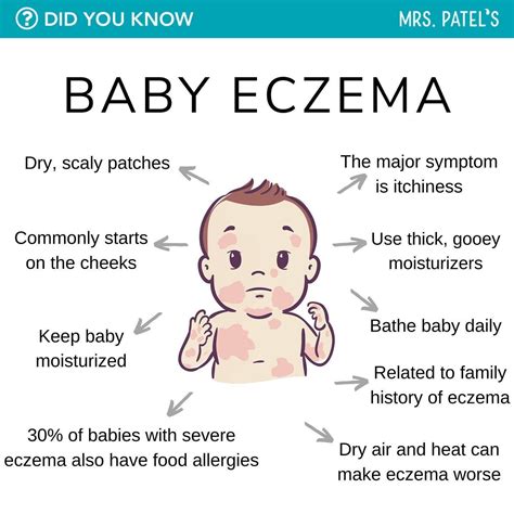 Over 10% (some evaluations say 20%) of babies will have eczema. Baby eczema (Atopic Dermatitis ...