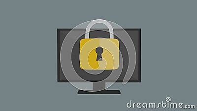 Image result for Lock Computer Animation
