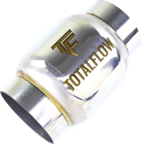 Buy TOTALFLOW 6642 Mini Race Exhaust Muffler | 304 Stainless Steel | 2 ...