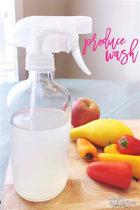 diy veggie wash