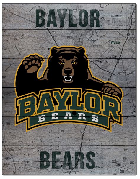 Buy KH Sports Fan 16"x20" Baylor Bears Road to Victory Collage Pallet ...