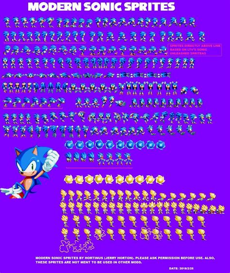 Sonic Doll Sprites