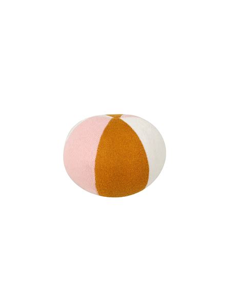 Rattle Pink Rolley- Multicolor Cotton Knitted Stuffed Soft Toy for Bab ...