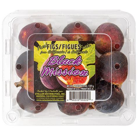 Black Mission Black Figs, Clamshell | Fig App