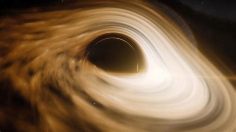 Black Hole Accretion Disk Illustration