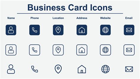 Business Card Icons TextFormat 的图像结果
