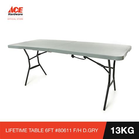 LIFETIME TABLE 6FT #80611 F/H D.GRY | Lazada PH