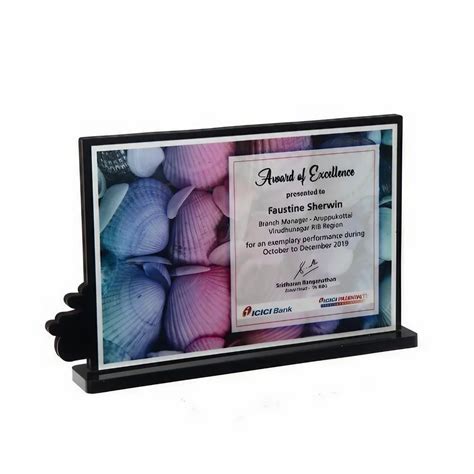 Employee Recognition Awards - Corporate Rising Star Wooden Plaque ...