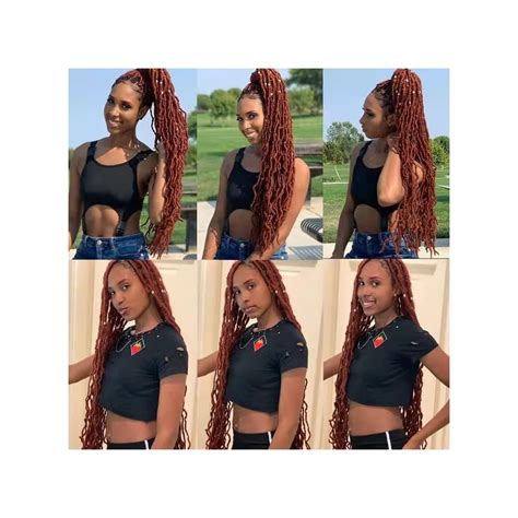 6 Packs Soft Locs Crochet Hair Pre Looped 24 Inch | Ubuy India
