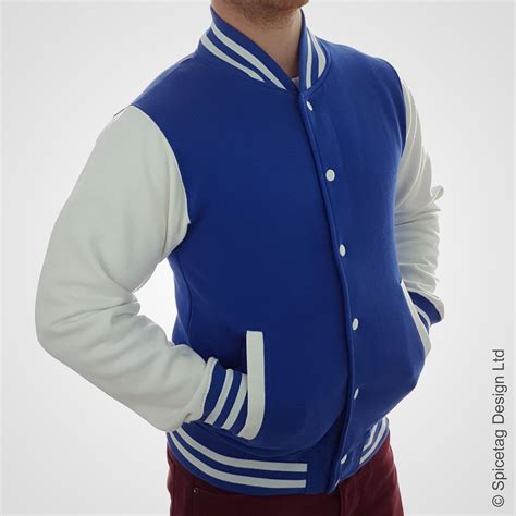 Royal Blue Varsity Jacket – Spicetag