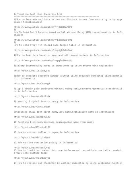 Image result for Complex Mapping Scenario in Informatica