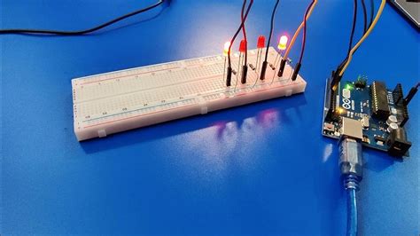 Image result for LED Binary Counter Using Arduino Uno R3
