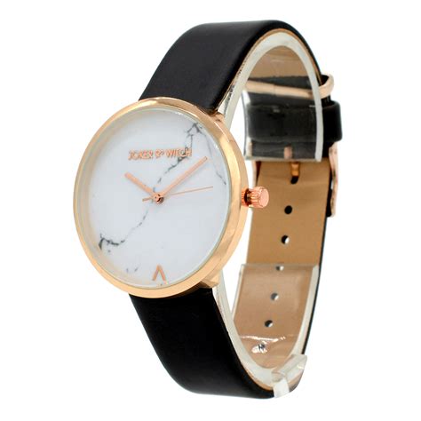 Buy Joker & Witch Hailey Black Marble Dial Watch Online