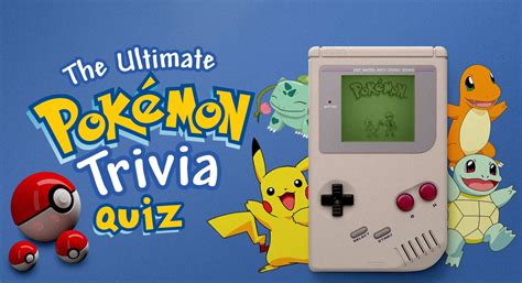 The Ultimate Pokemon Trivia Quiz | BrainFall