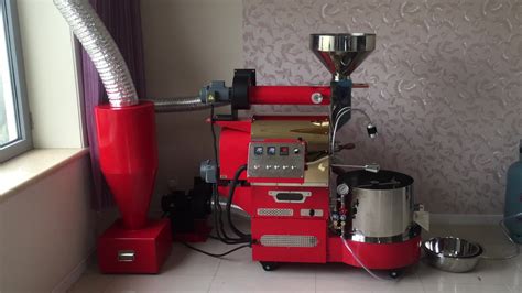 Gas Coffee Roaster Machine 6kg /6kg Commercial Roaster Coffee Roasting ...