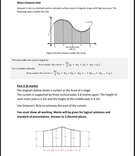 Image result for Simpson S Rule Numerical Method Problem