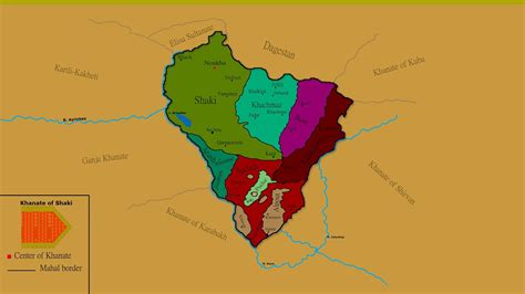 Map of Shaki Khanate that i made a couple of years ago : r/azerbaijan