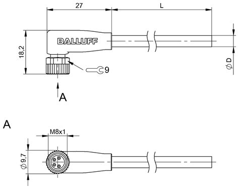 BCC0NY4 (BCC M324-0000-10-099-PX0434-010) Single-ended cordsets ...