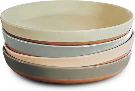 Amazon.com | American Atelier Large Pasta Bowls Set of 4-40 oz ...