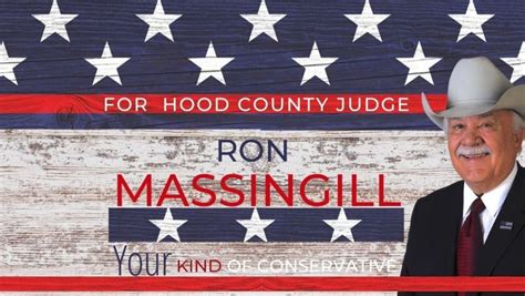 HOME | Ron Massingill for Hood County Judge