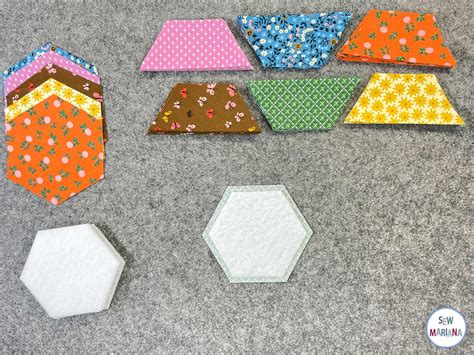 Hexagon Coaster Project Quilt Tutorial 的图像结果
