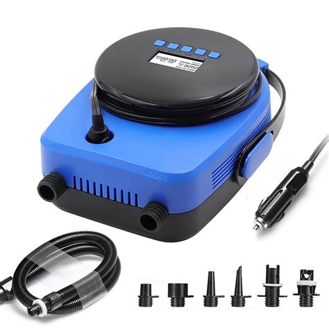 Ubervia® 20PSI Double Stage Electric Air Pump for Inflatable SUP Boat ...