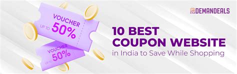10 Best Coupon Websites in India to Save While Shopping | demandeals