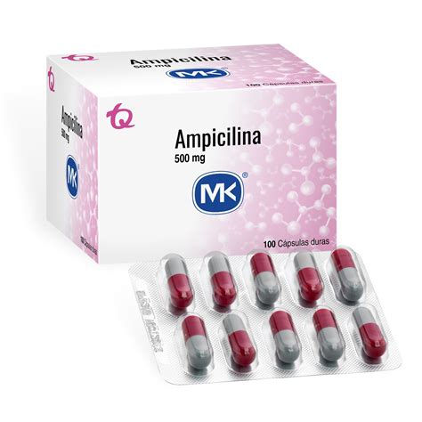 Ampicilina Mk 500 Mg Caja X 100 Tabletas Tecnoquímicas - AXA lo tiene