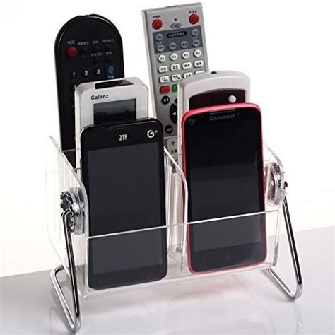 4square 6-Slot Clear Acrylic Home Desk Tv Air-Conditioner Remote ...