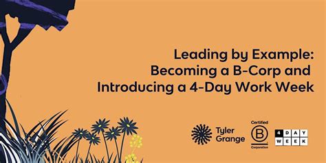 Becoming a B-Corp and Introducing a 4 Day Work- Week, April 5 2023 ...